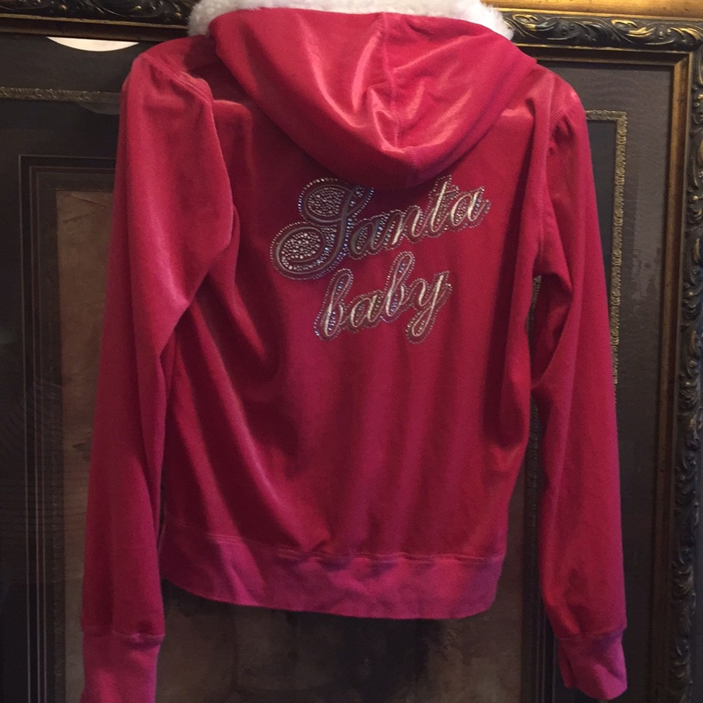 Victoria’s Secret Pink Velour Hoodie
